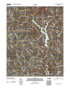 Lake Burlington 2010 topographic map thumbnail