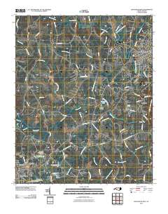 Lincolnton West 2010 topographic map thumbnail
