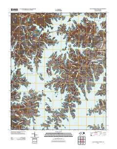 Lake Norman North 2011 topographic map thumbnail