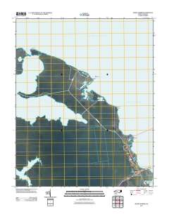 Manns Harbor 2011 topographic map thumbnail