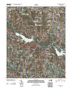 Lake Wheeler 2010 topographic map thumbnail