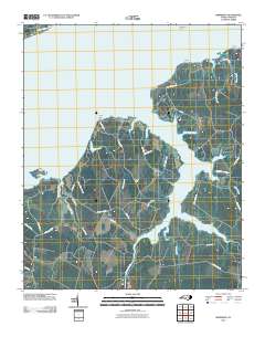 Merrimon 2010 topographic map thumbnail