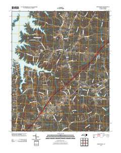 Middleburg 2010 topographic map thumbnail