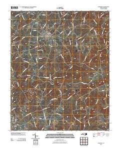 Oakboro 2010 topographic map thumbnail