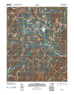 Moncure 2010 topographic map thumbnail