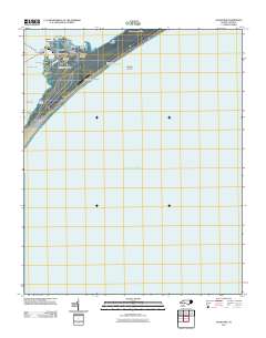 Ocracoke 2011 topographic map thumbnail