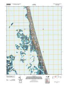 Mossey Islands 2010 topographic map thumbnail