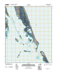 Oregon Inlet 2011 topographic map thumbnail