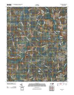 Pinetops 2010 topographic map thumbnail