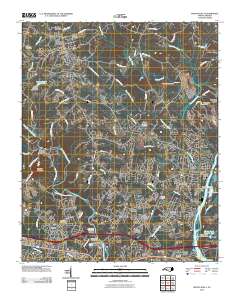 Mount Holly 2010 topographic map thumbnail