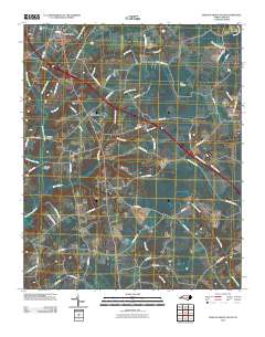 Newton Grove South 2010 topographic map thumbnail