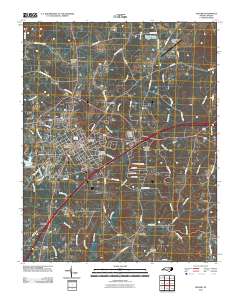 Oxford 2010 topographic map thumbnail