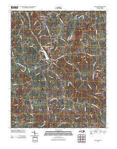 Saxapahaw 2010 topographic map thumbnail