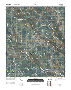Red Springs 2010 topographic map thumbnail