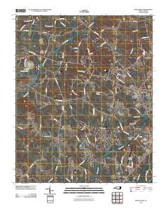 Rowan Mills 2010 topographic map thumbnail