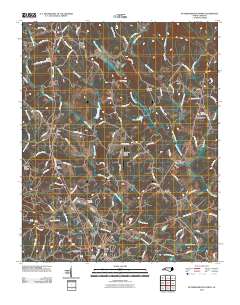 Rutherfordton North 2010 topographic map thumbnail