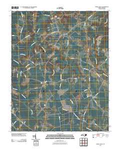 Powellsville 2010 topographic map thumbnail