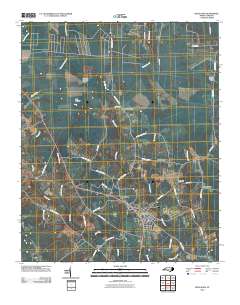 Richlands 2010 topographic map thumbnail