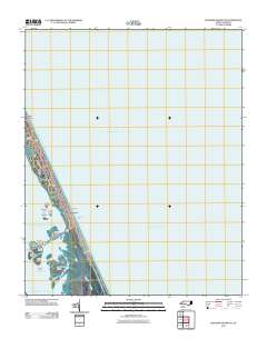 Roanoke Island NE 2011 topographic map thumbnail