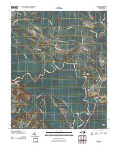 Quitsna 2010 topographic map thumbnail