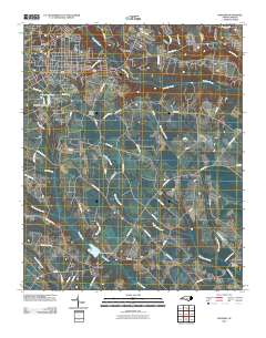 Raeford 2010 topographic map thumbnail