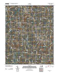 Rockwell 2010 topographic map thumbnail