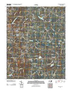 Rolesville 2010 topographic map thumbnail