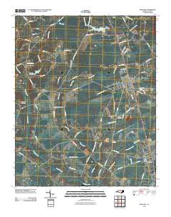 Rose Hill 2010 topographic map thumbnail