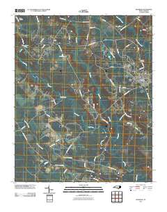 Roseboro 2010 topographic map thumbnail