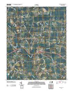 Saratoga 2010 topographic map thumbnail
