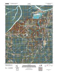 Plymouth West 2010 topographic map thumbnail