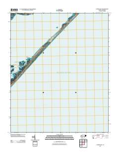 Styron Bay 2011 topographic map thumbnail