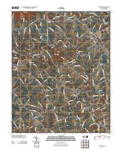 Thurmond 2010 topographic map thumbnail