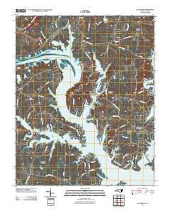 Southmont 2010 topographic map thumbnail