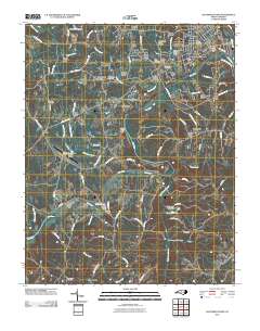 Southwest Eden 2010 topographic map thumbnail