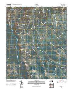 Wagram 2010 topographic map thumbnail