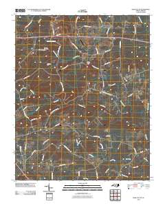 Siler City NE 2010 topographic map thumbnail
