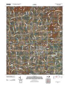 Taylorsville 2010 topographic map thumbnail