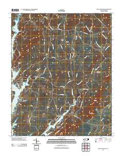 Grist Mountain 2011 topographic map thumbnail
