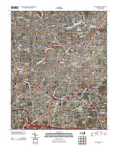 Greensboro 2010 topographic map thumbnail