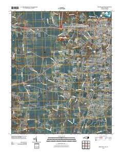 Greenville SW 2010 topographic map thumbnail