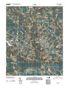 La Grange 2010 topographic map thumbnail