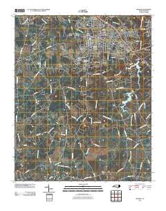 Monroe 2010 topographic map thumbnail
