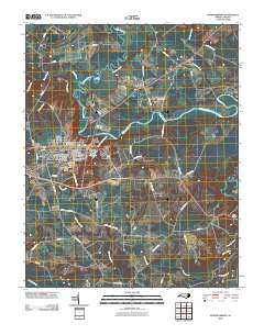 Murfreesboro 2010 topographic map thumbnail