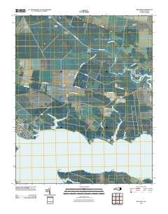 Belhaven 2010 topographic map thumbnail