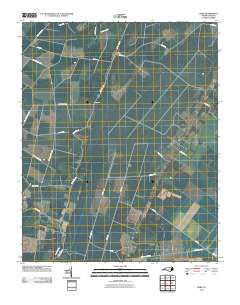 Hoke 2010 topographic map thumbnail