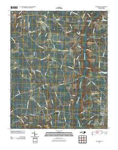 Salemburg 2010 topographic map thumbnail