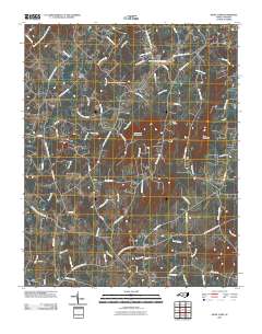 Snow Camp 2010 topographic map thumbnail