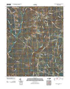 Aurelian Springs 2010 topographic map thumbnail