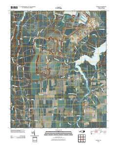 Aurora 2010 topographic map thumbnail